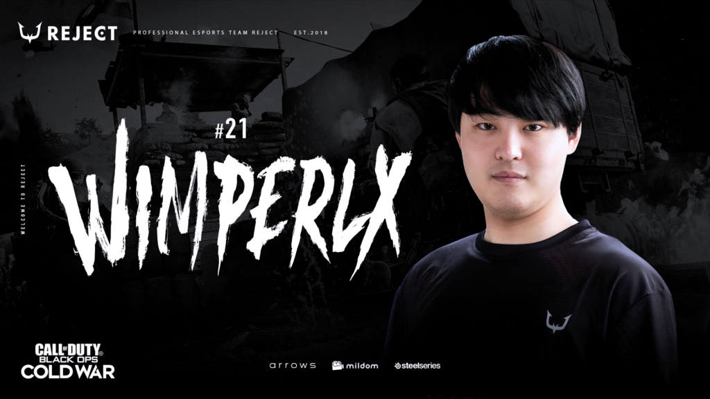 【COD】wimperlx選手移籍・加入のお知らせ