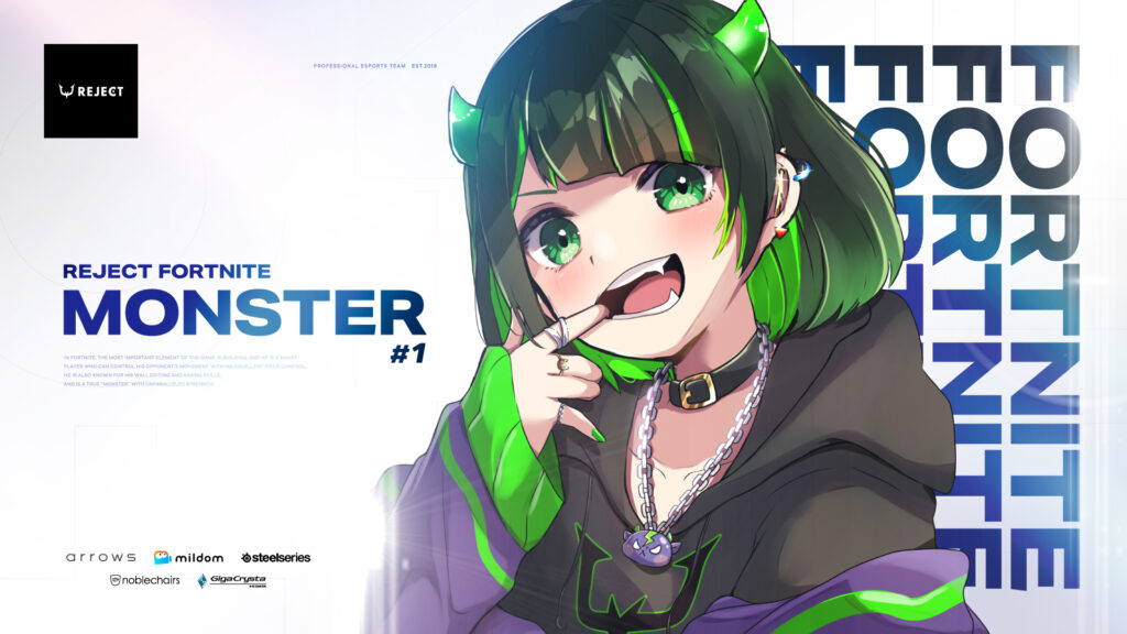 【Fortnite】部門設立及びMonster選手加入のお知らせ