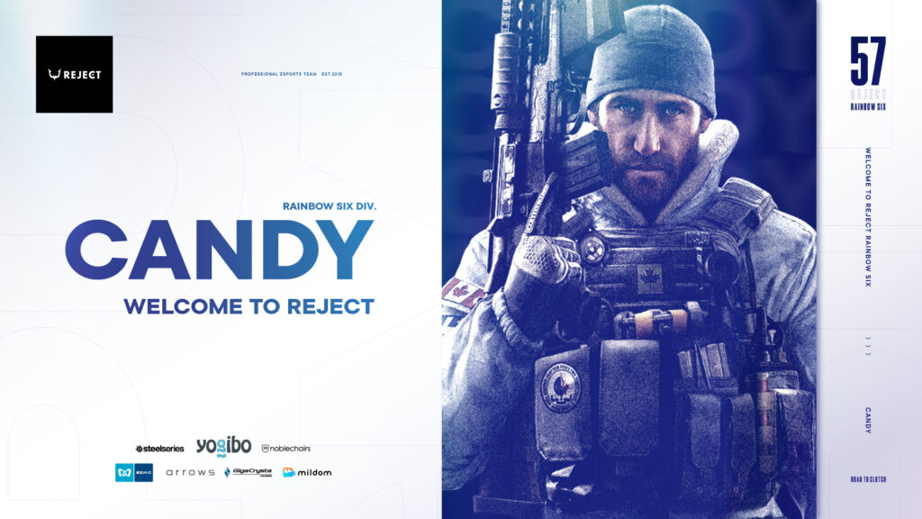 【Rainbow Six Siege】Candy選手加入のお知らせ