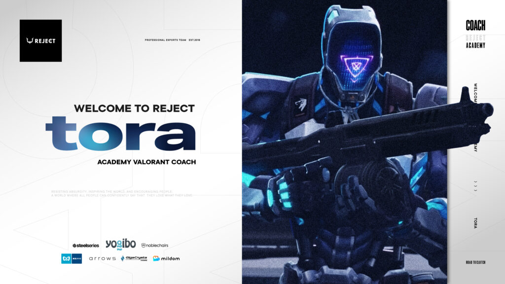 【ACADEMY VALORANT】toraコーチ加入のお知らせ