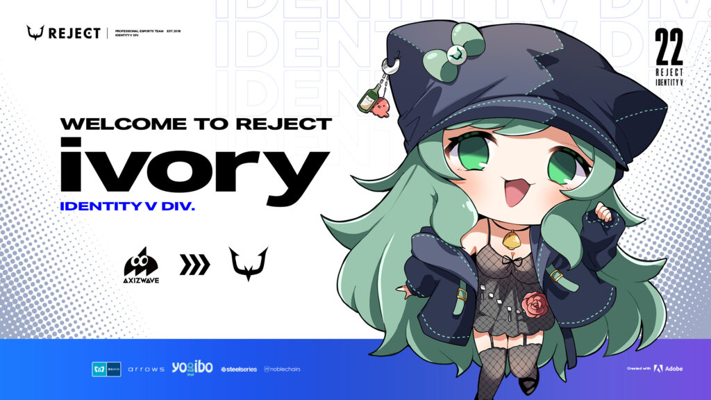 【第五人格/Identity V】ivory選手加入のお知らせ