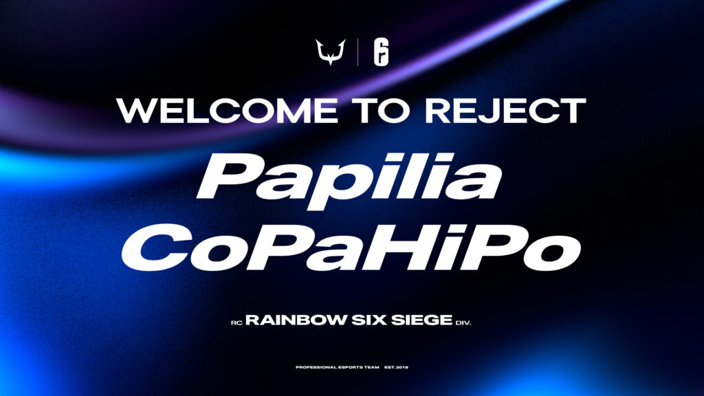 【R6S】Papilia選手・CoPaHiPo選手加入のお知らせ