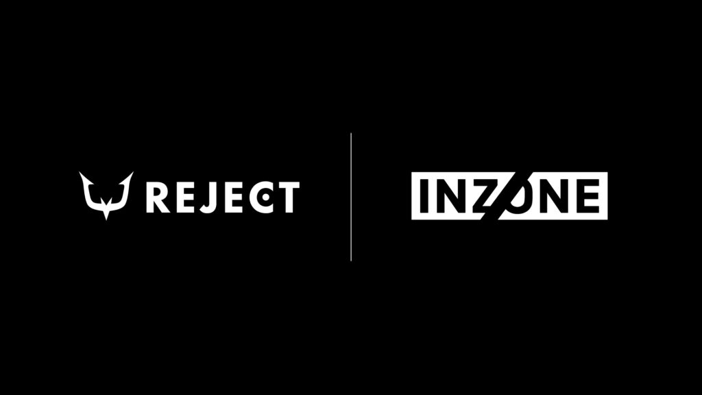 プロeスポーツチーム「REJECT」、ソニーのゲーミングギア「INZONE™」とスポンサーシップ契約を締結