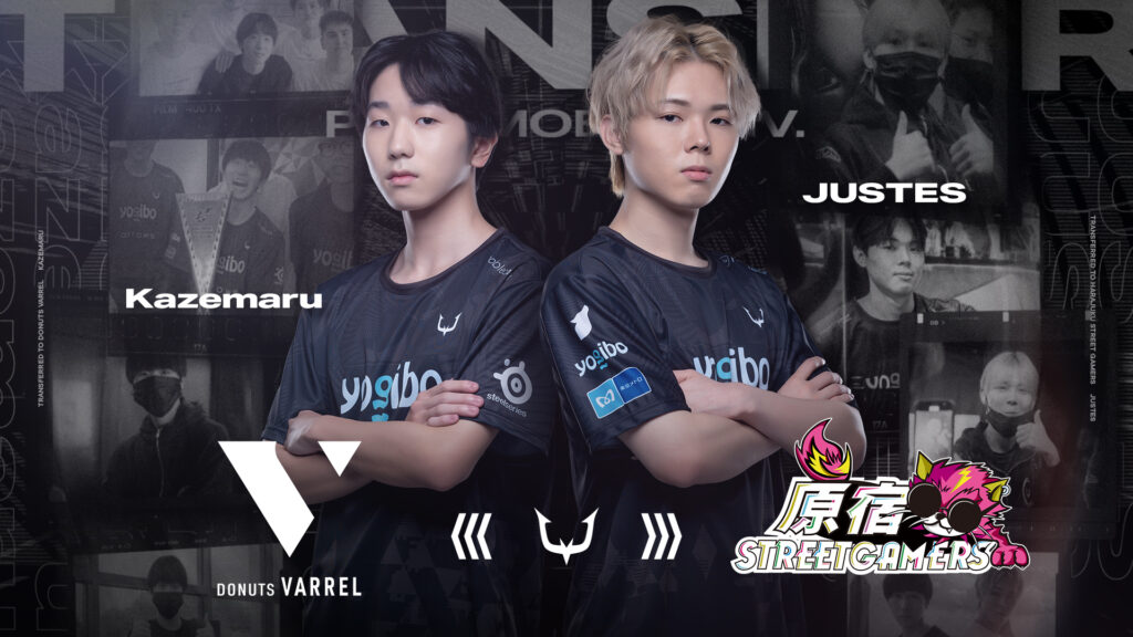 【PUBG MOBILE】Kazemaru選手・JUSTES選手 移籍のお知らせ