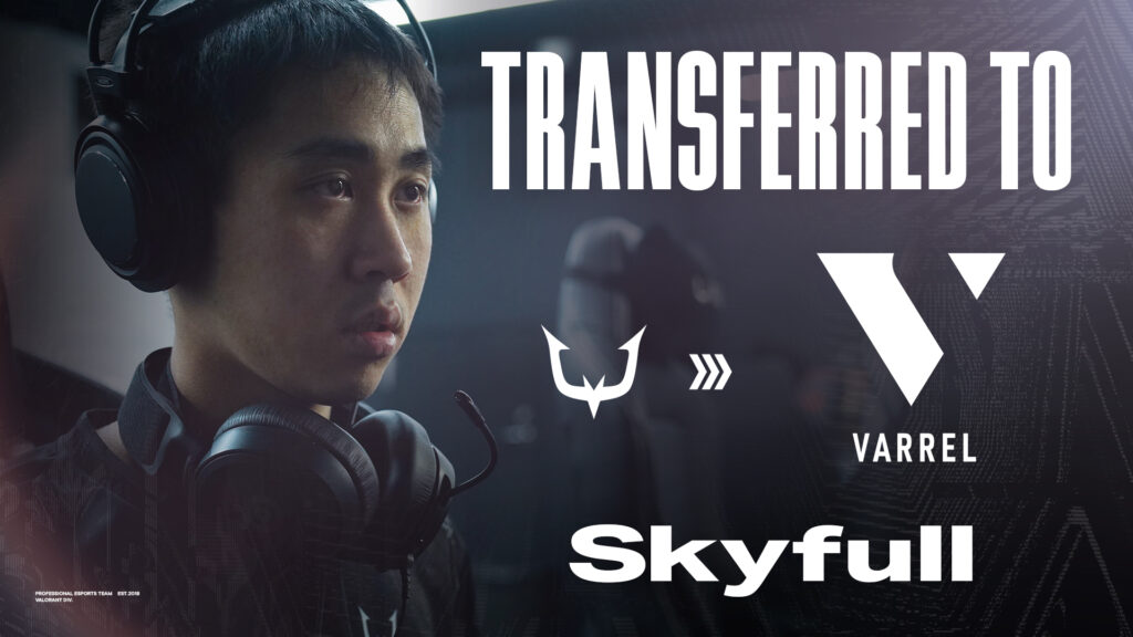 【VALORANT】Skyfull選手 移籍のお知らせ