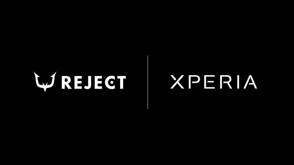 プロeスポーツチームの「REJECT」、ソニー製Xperia™スマートフォンのプロモーション活動におけるパートナーシップを発表￼