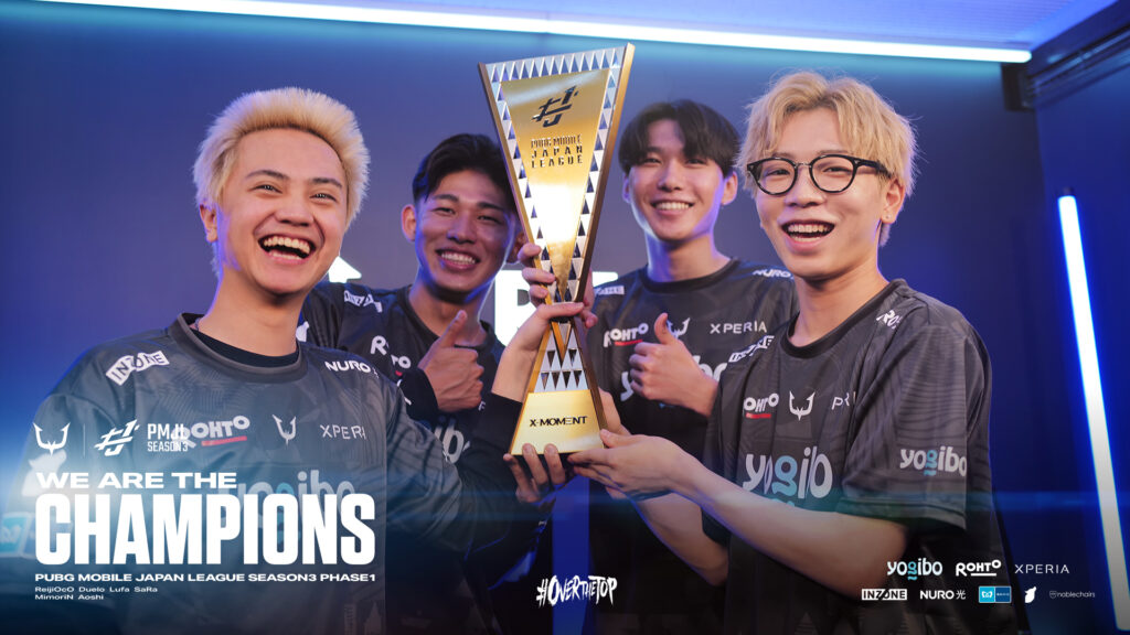 RC TOKYOがPMJL SEASON3 Phase1 優勝！