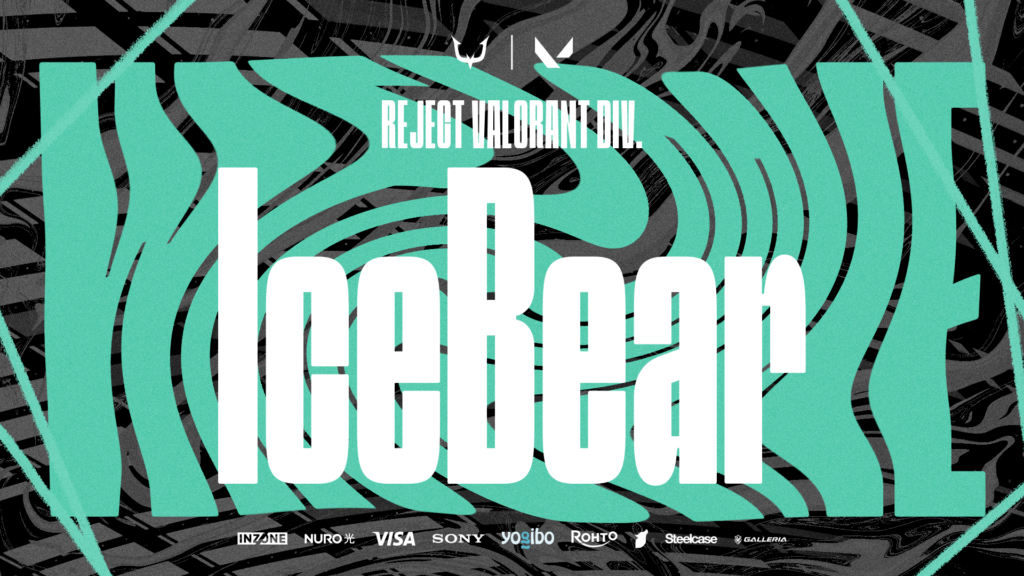 【VALORANT】IceBear選手 加入のお知らせ