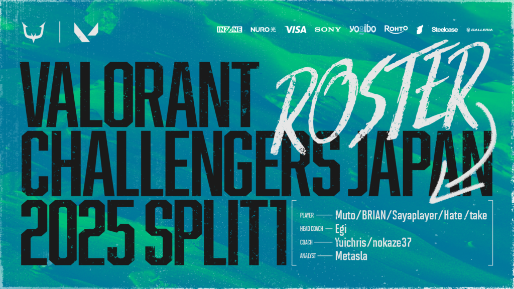 【VALORANT Div. 】新体制でVALORANT Challengers Japan 2025 Split1に挑む！