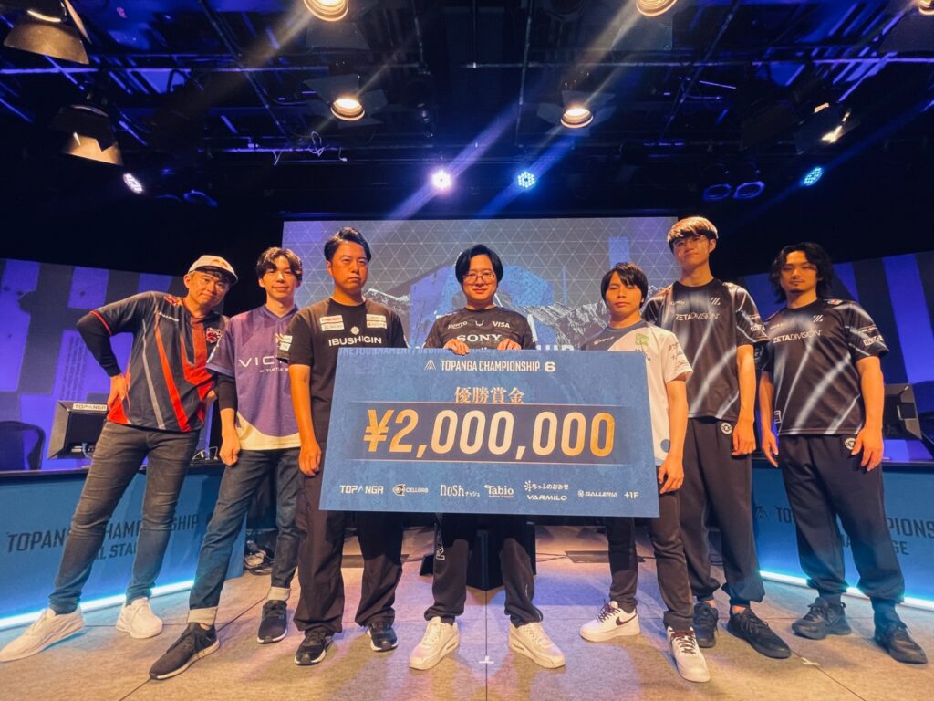 【STREET FIGHTER部門】ふ～どが『TOPANGA CHAMPIONSHIP 6』で優勝
