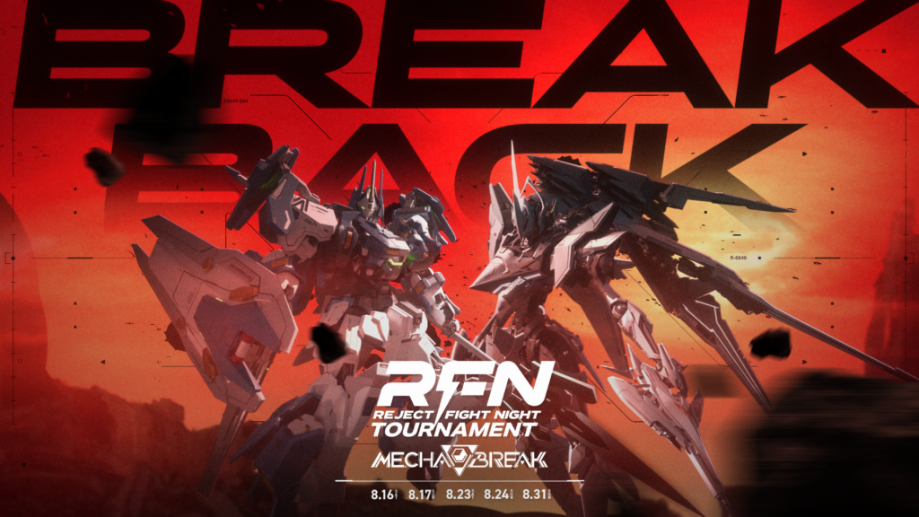 【イベント情報】トーナメント大会『RFN TOURNAMENT Mecha BREAK』を8月16日より開催決定