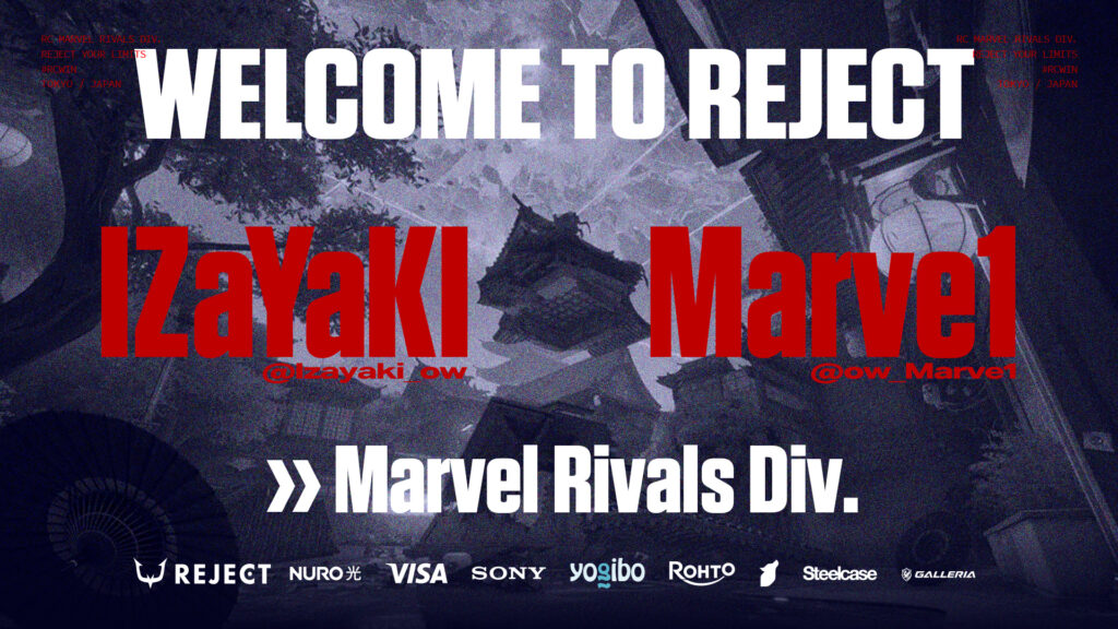 【Marvel Rivals部門】新メンバー2名が加入、新体制で『Marvel Rivals Ignite 2025 Stage 2 – Asia』へ挑戦