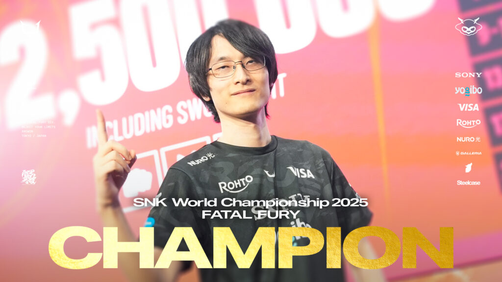 【FATAL FURY部門】Laggiaが『SNK World Championships 2025 Finals』で優勝