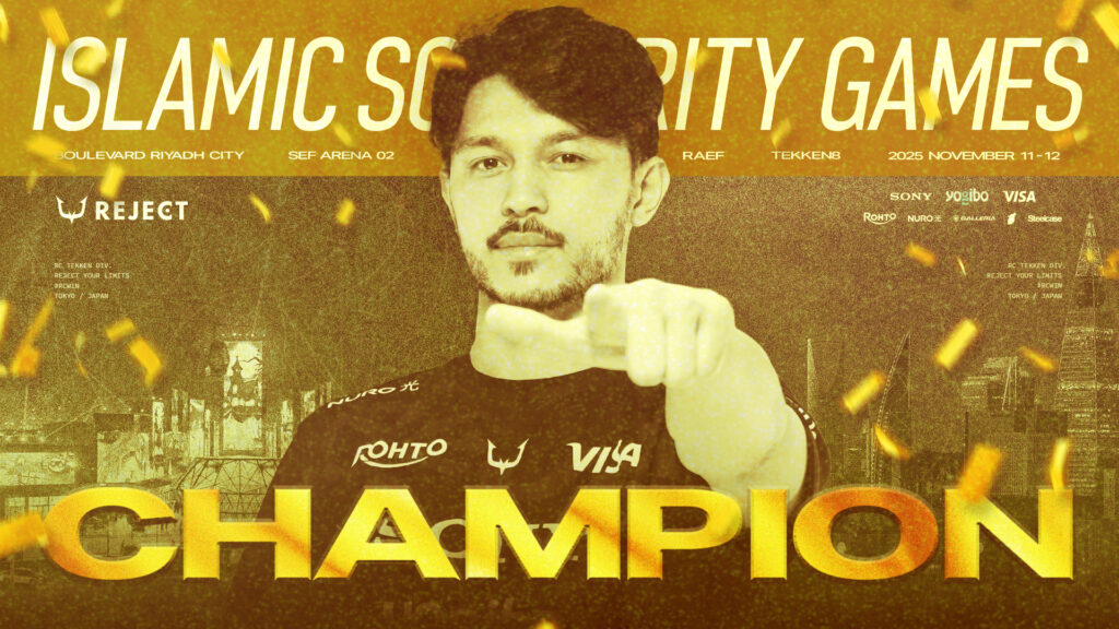 【TEKKEN部門】Raefが『2025 ISLAMIC SOLIDARITY GAMES』で優勝