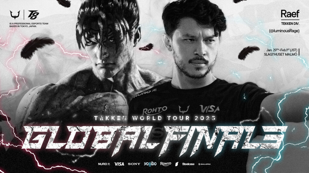 【TEKKEN部門】Raefが『TEKKEN WORLD TOUR 2025 Global Finals』に出場