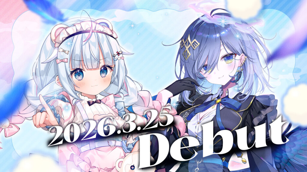 【ストリーマー部門】白熊つらら／鴉羽そら 加入のお知らせ
